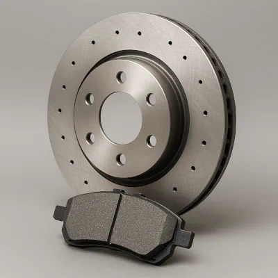 brake rotor and brake pad for brake repair in Tempe